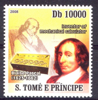 Grandes matemáticos y matemáticas en imágenes (3): Blaise Pascal